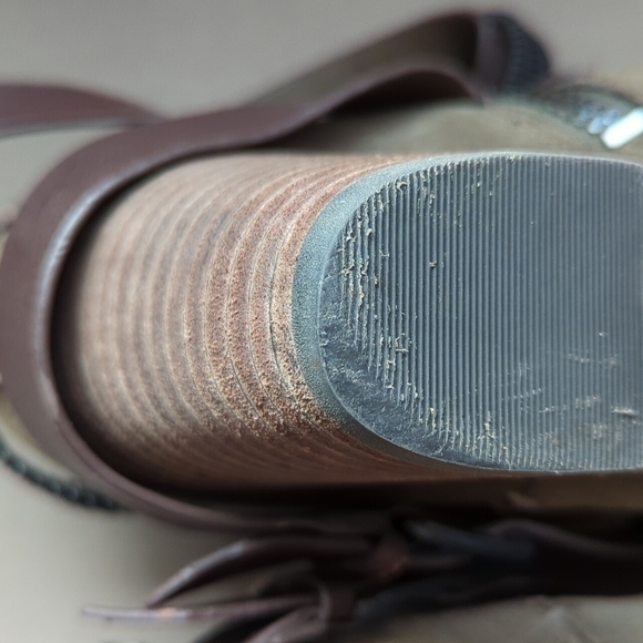 Trouve Ankle Booties Boho Festival Suede Leather Size 9 - Picture 13 of 14